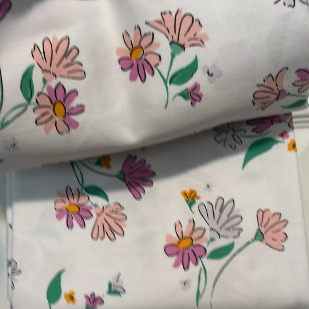 Kate Spade Floral Shower Curtain NEW WITH TAGS